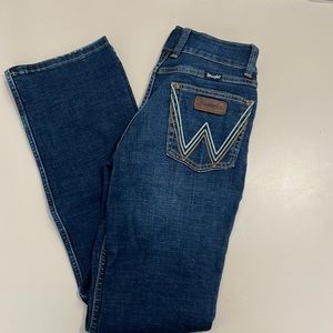 Wranglers boot cut jeans